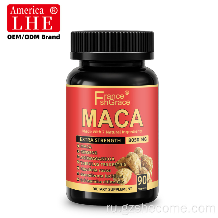 Органические таблетки для увеличения пениса с добавкой Shecome Maca